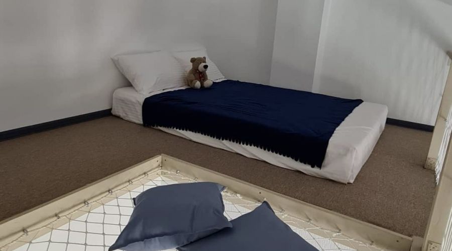 Семейный 3-местный делюкс 2-этажный